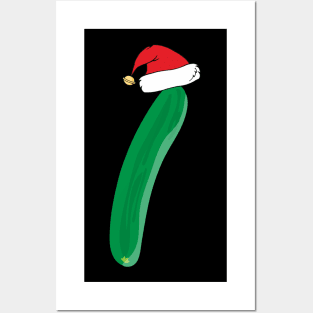 Pickle Funny Christmas Sweater Posters and Art